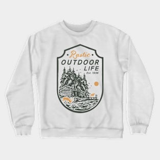 Rustic Style Crewneck Sweatshirt